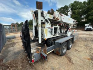 2017 SDP 55 MLP EZ-Hauler 5500 Tracked Mini Digger Derrick with Trailer