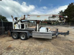 2017 SDP 55 MLP EZ-Hauler 5500 Tracked Mini Digger Derrick with Trailer