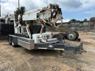 2017 SDP 55 MLP EZ-Hauler 5500 Tracked Mini Digger Derrick with Trailer