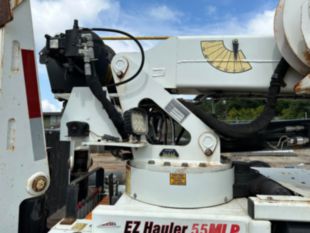 2017 SDP 55 MLP EZ-Hauler 5500 Tracked Mini Digger Derrick with Trailer
