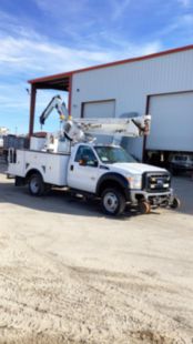 2016 Ford F-550 4x4 Terex LT-38 Hi-Rail Bucket Truck