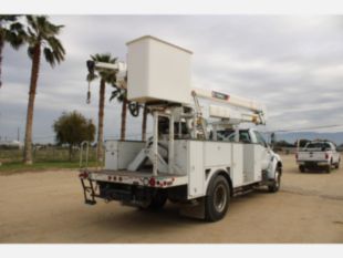2012 Ford F-750 Diesel 4x2 Terex TC-55 Material Handler Bucket Truck