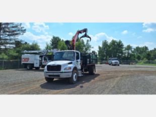 2022 Freightliner M2 Diesel 4x2 Fassi F-115 Grapple Truck