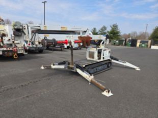 2017 SDP EZ HAULER 55 MLP Mini Tracked Digger Derrick with Trailer