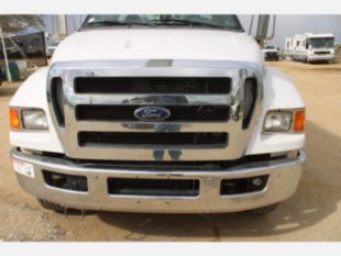 2012 Ford F-750 Diesel 4x2 Terex TC-55 Material Handler Bucket Truck