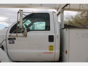2012 Ford F-750 Diesel 4x2 Terex TC-55 Material Handler Bucket Truck