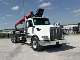 2025 Peterbilt 567 6x4 Palfinger EPSILON M13A80 Grapple Truck