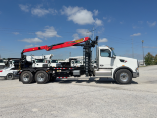 2025 Peterbilt 567 6x4 Palfinger EPSILON M13A80 Grapple Truck