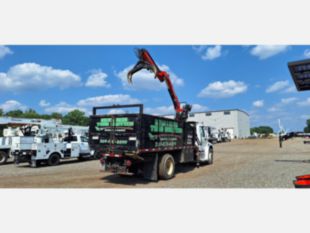 2022 Freightliner M2 Diesel 4x2 Fassi F-115 Grapple Truck