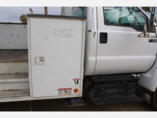 2012 Ford F-750 Diesel 4x2 Terex TC-55 Material Handler Bucket Truck