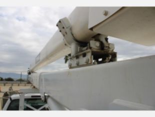 2012 Ford F-750 Diesel 4x2 Terex TC-55 Material Handler Bucket Truck