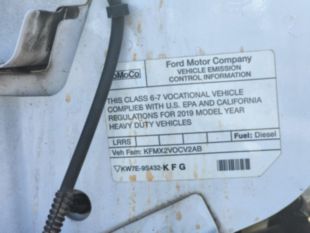 2019 Ford F-750 Diesel 4x2 Versalift TMD-2047T Digger Derrick Truck