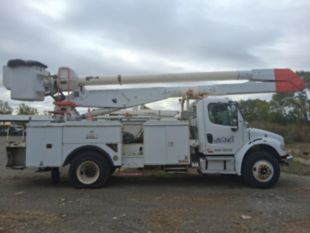 2004 Freightliner M2 4x2 Altec AA-755L Material Handler Bucket Truck