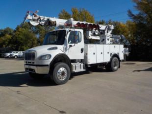 2019 Freightliner M2 4x4 Terex Commander 4047 Digger Derrick
