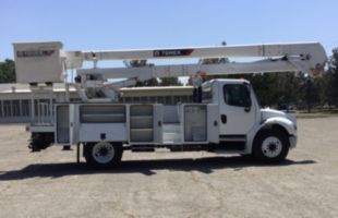 2018 Freightliner M2106 4x2 Terex TC55 Bucket Truck