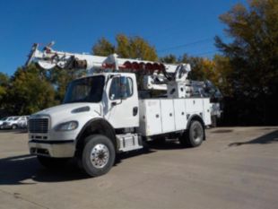 2019 Freightliner M2 4x4 Terex Commander 4047 Digger Derrick