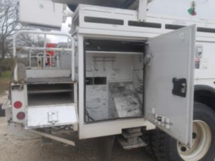 2014 Freightliner M2 Diesel 4x4 Altec AA-755 Material Handler Bucket Truck