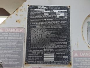 2004 Freightliner M2 4x2 Altec AA-755L Material Handler Bucket Truck