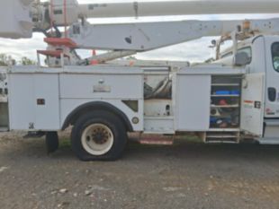 2004 Freightliner M2 4x2 Altec AA-755L Material Handler Bucket Truck