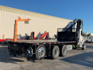 2025 Peterbilt 567 8x4 IMT 40/275 K5 Drywall Crane Truck