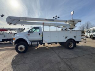 2015 Ford F-750 Diesel 4x4 Terex TC-55 Bucket Truck