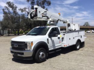 2017 Ford F-550 4x4 Terex LT-40 Bucket Truck