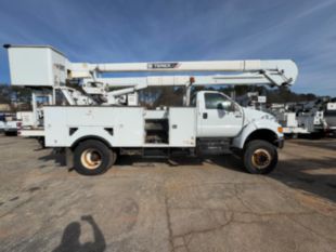 2015 Ford F-750 Diesel 4x4 Terex TC-55 Bucket Truck