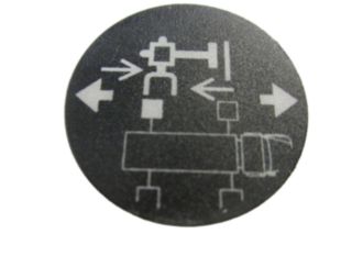 PLAC,R/SS OR-HORZ KNOB
