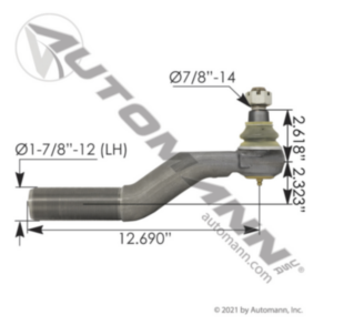 Automann Tie Rod End LH