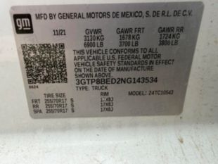 2022 GMC Sierra Crew Cab 1500 Pickup Truck