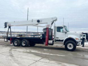 2025 Peterbilt 548 6x4 Load King Stinger 25-92 Boom Truck