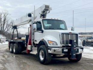 2025 Peterbilt 548 6x4 Load King Stinger 25-92 Boom Truck