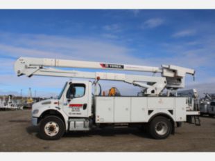 2015 Freightliner M2 Diesel 4x4 Terex TC-55 Material Handler Bucket Truck