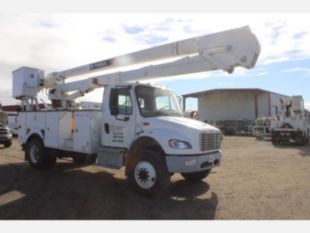 2015 Freightliner M2 Diesel 4x4 Terex TC-55 Material Handler Bucket Truck