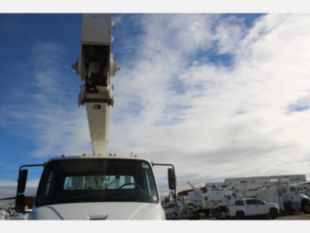 2015 Freightliner M2 Diesel 4x4 Terex TC-55 Material Handler Bucket Truck