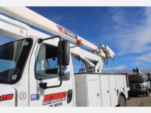 2015 Freightliner M2 Diesel 4x4 Terex TC-55 Material Handler Bucket Truck