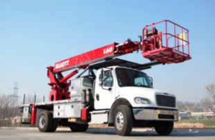 63 ft Non Insulated Material Handling AWD Aerial