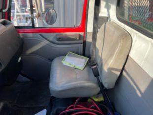 2001 IHC 4700 Diesel 4x4 Roll Back Wrecker Truck