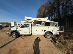 2014 Dodge 5500 Diesel 4x4 Versalift SST-40-EIH Bucket Truck