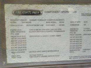 2019 Freightliner M2 4x4 Terex Commander 4047 Digger Derrick