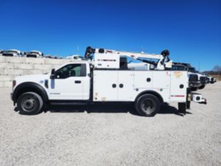 2019 Ford F550 4x4 IMT DOM1S3 Service Truck With Crane