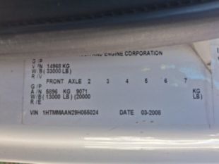 2009 Int'l 4300 4x2 Altec TA-40 Bucket Truck