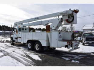 2007 Freightliner M2 Diesel 6x6 Lift-All LM75/90-2MS Material Handler Bucket Truck