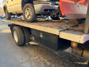 2001 IHC 4700 Diesel 4x4 Roll Back Wrecker Truck