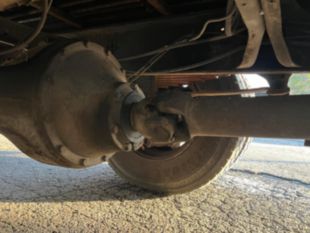 2001 IHC 4700 Diesel 4x4 Roll Back Wrecker Truck