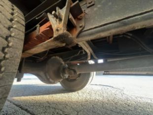 2001 IHC 4700 Diesel 4x4 Roll Back Wrecker Truck