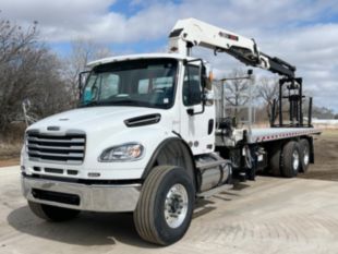 2025 Freightliner M2106 6x4 IMT 2530L L4 Drywall Crane Truck
