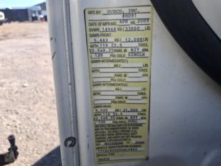 2009 Single TEREX TEREX Bucket Truck