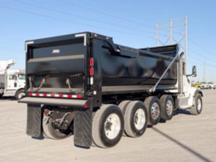 2025 Peterbilt 567 10x4 18' Load King Dump Truck