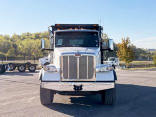 2025 Peterbilt 567 10x4 18' Load King Dump Truck